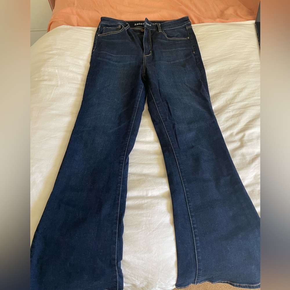 American Eagle Hi-Rise Flare Jeans
